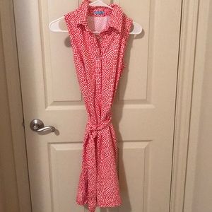 J McLaughlin tie dress w pockets